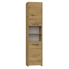 Bathroom cabinet FRANIA S40 handcrafted oak